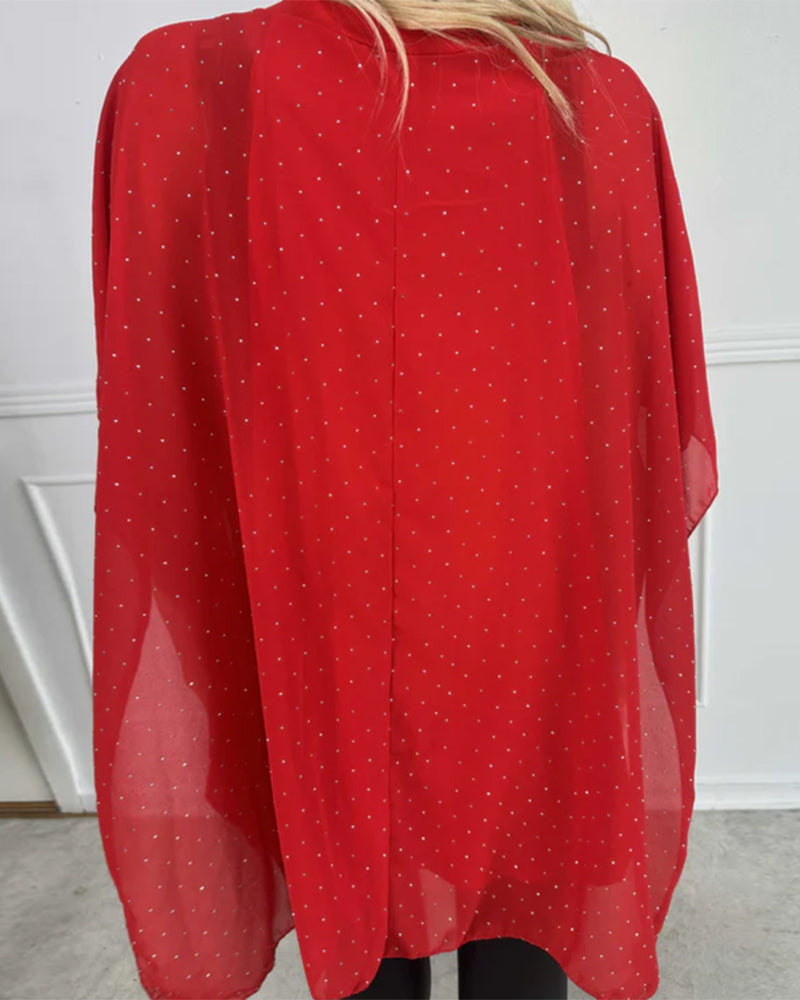 Batwing Sleeve Fashion Shirt