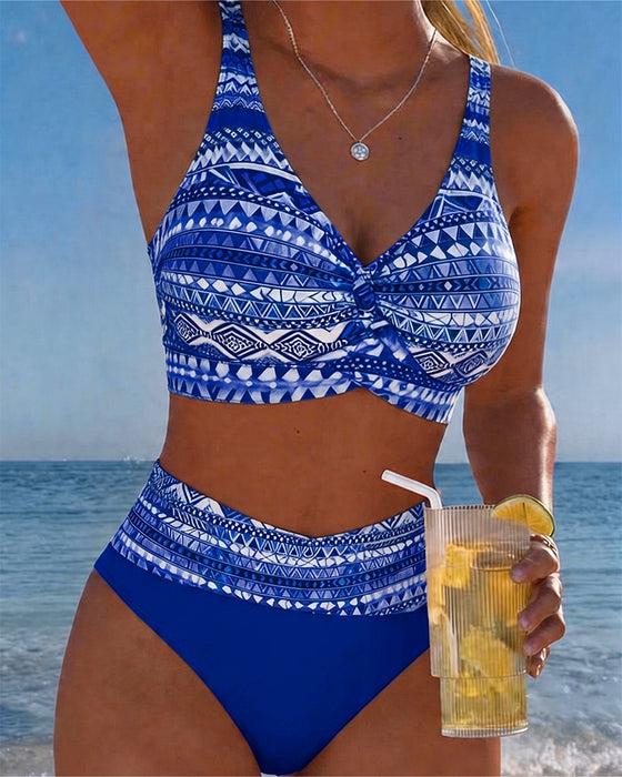 Geometric Two-Piece Bikini