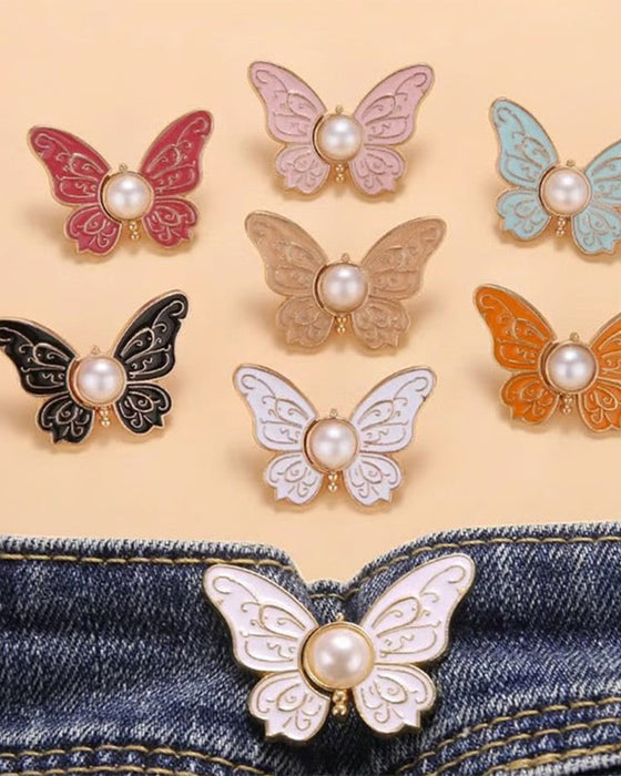 Pearl Butterfly Waist Buckle
