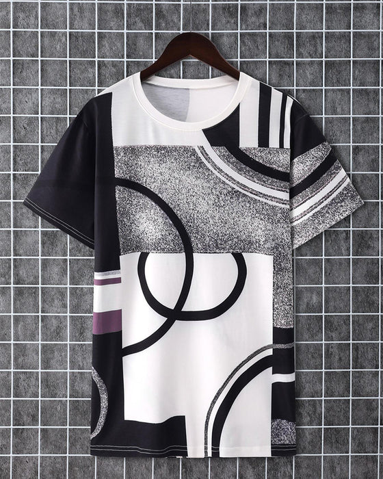 Men's Casual Round Neck T-Shirt