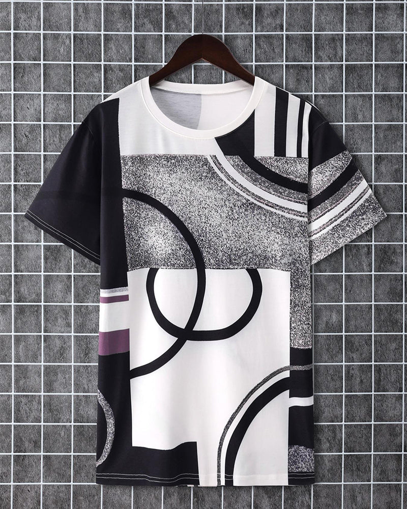 Men's Casual Round Neck T-Shirt