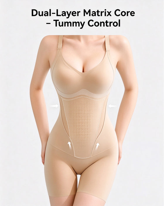 Cooling Tummy Control Butt-Lift Shapewear Bodysuit