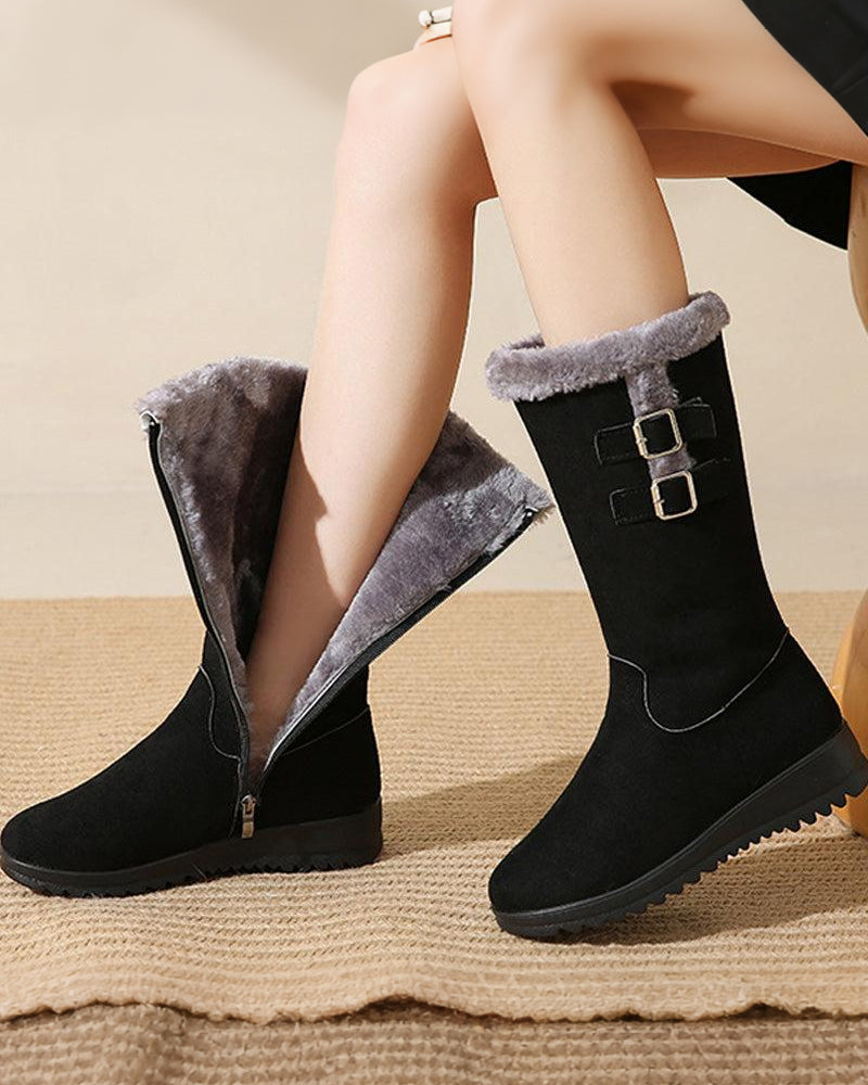 Women's Fashionable Ankle High Snow Boots