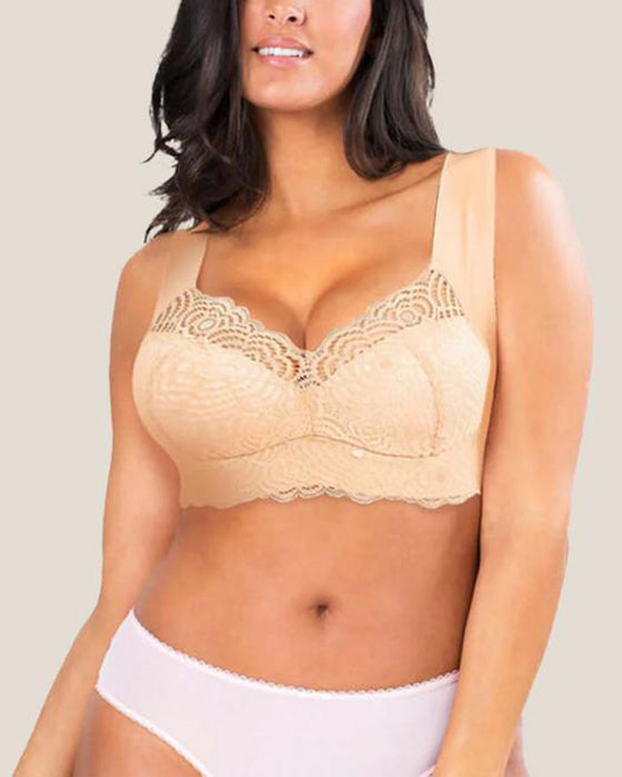 🤩LAST DAY OF SALE 🔥Ultimate Lifting & Support Lace Plus Size Bra