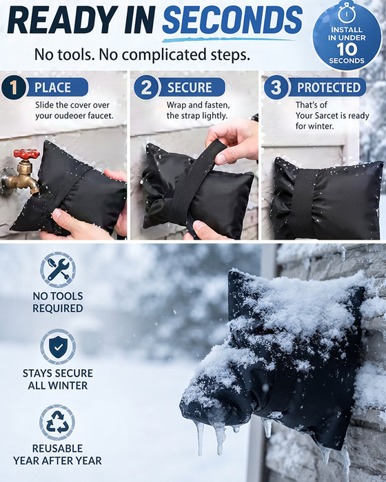 Antifreeze Protective Faucet Cover