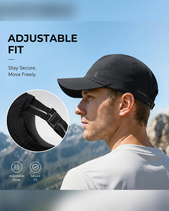 ☀️ Breathable Cool Perforated Baseball Cap | Lightweight Sun Protection Hat