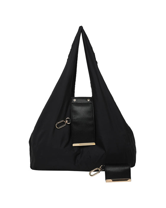 Charm Transformable Bag – Stylish Vegan Leather Tote & Keychain Charm