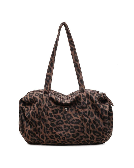 Large Capacity Leopard Print Tote Bag