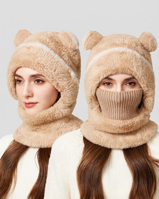 Cozy Bear Ear Beanie