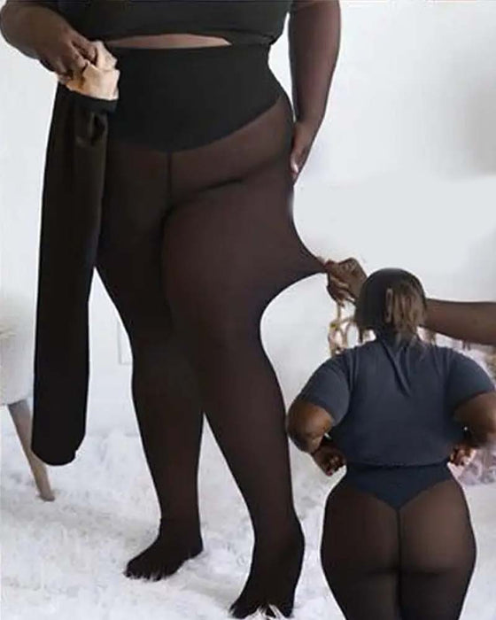 One-Seam Shaping Fleece Leggings