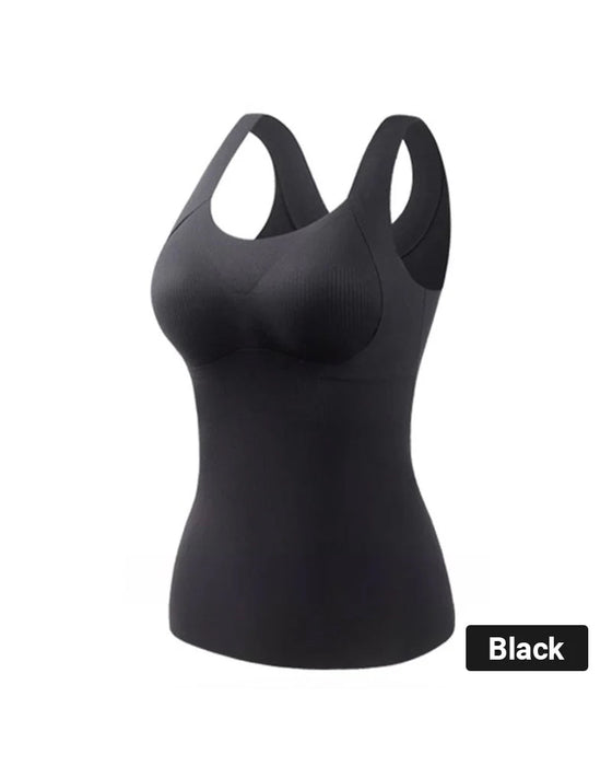 Women's Thermal Tank Tops With Built-in Bra