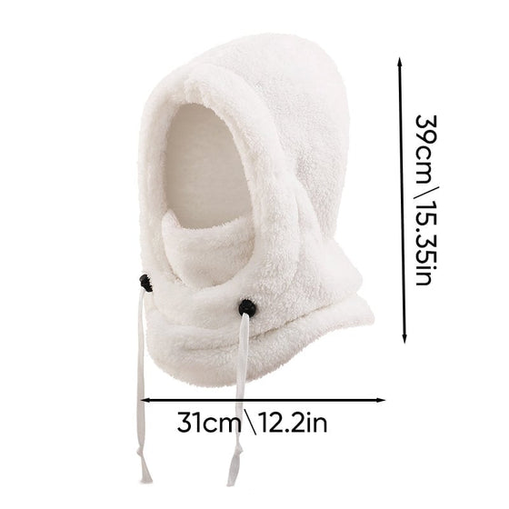 Kids 3-in-1 Fleece Winter Hood