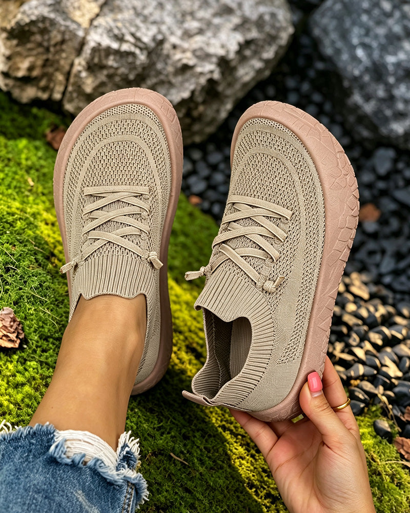 Walking Sneakers Comfort Flat