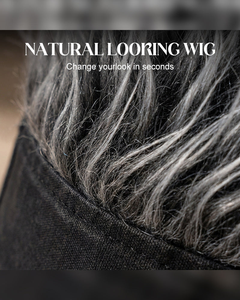 Men's Unisex Hip-Hop Style Wig Hat