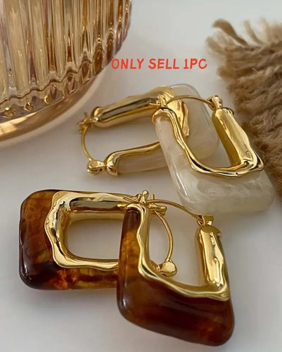 Vintage U-Shaped Earrings