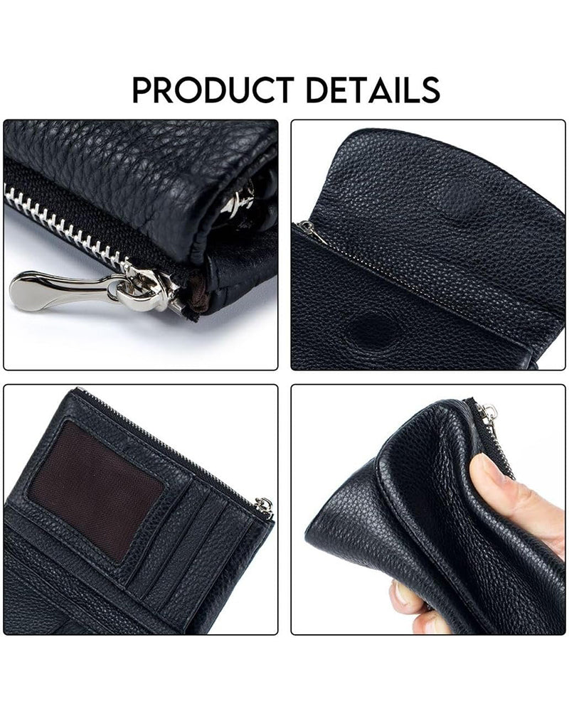 Short Soft Leather Wallet
