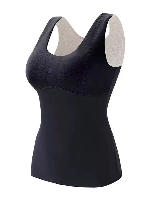Solid Color Thermal Tank Top