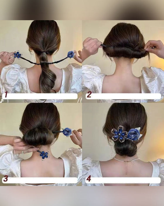 Light Luxury Elegant Twist Hair Clip