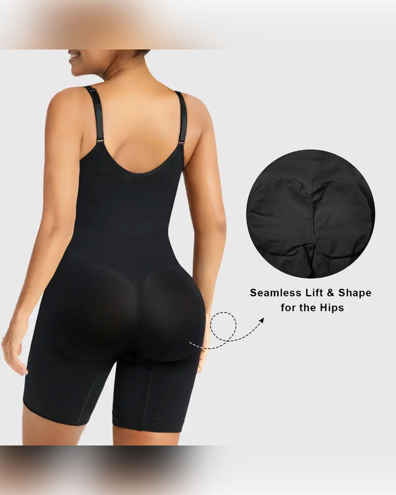 Shapewear for Women Tummy Control Bodysuits Zip-Up Comfort Ultra Stretch Fabric