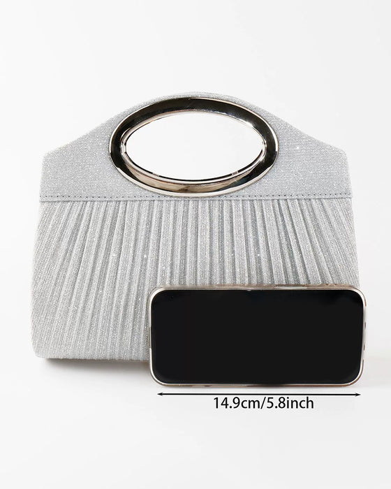 Women's Elegant Glitter Evening Clutch Bag