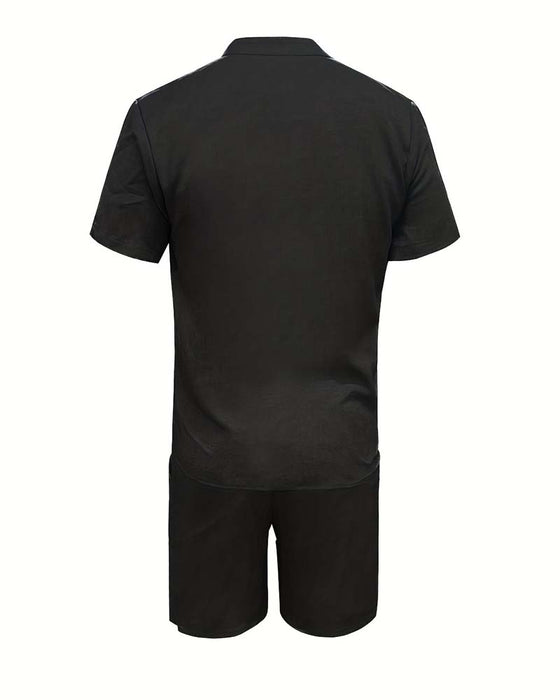 Men's Short Sleeve Shirt And Short Set