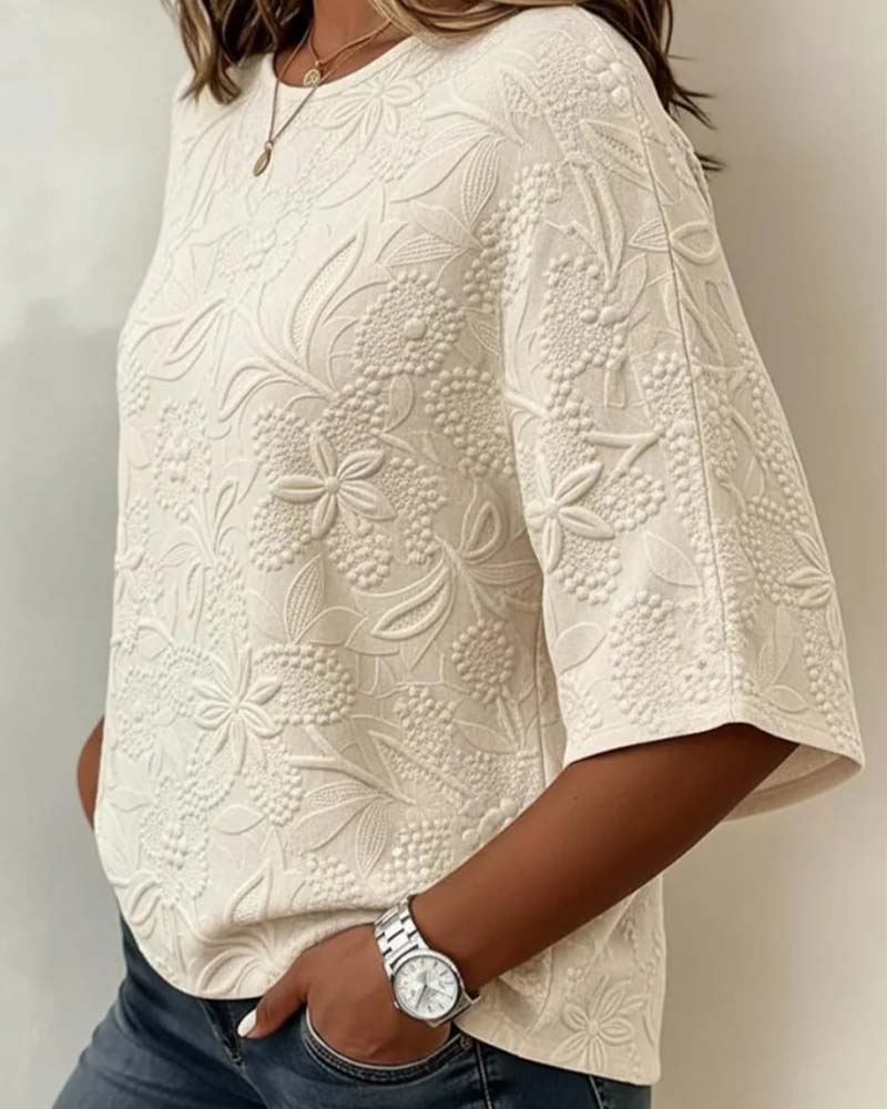 Women's Casual Floral Blouse