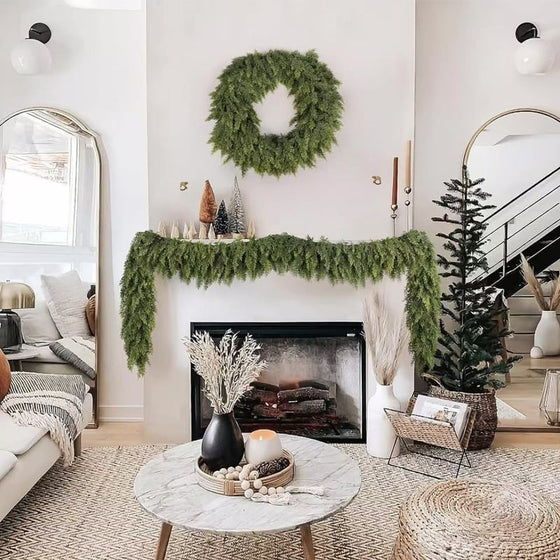 Artificial Plant Christmas Rattan
