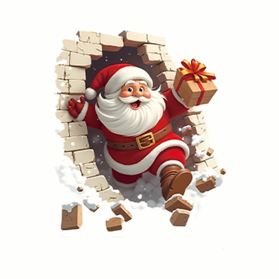 Santa Claus Wall Sticker Set