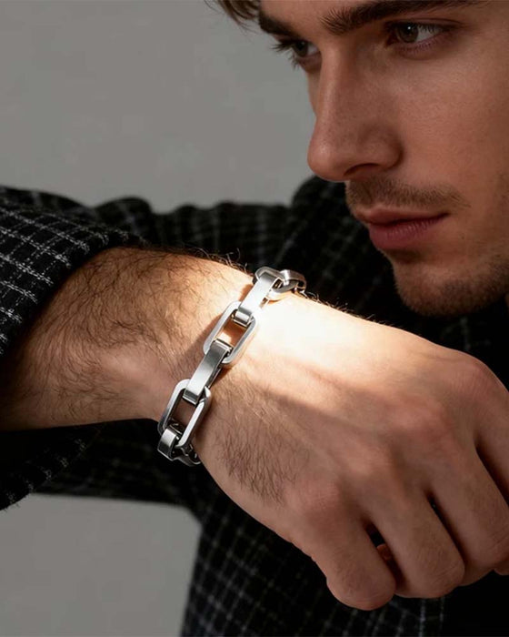 Square Titanium Steel Chain