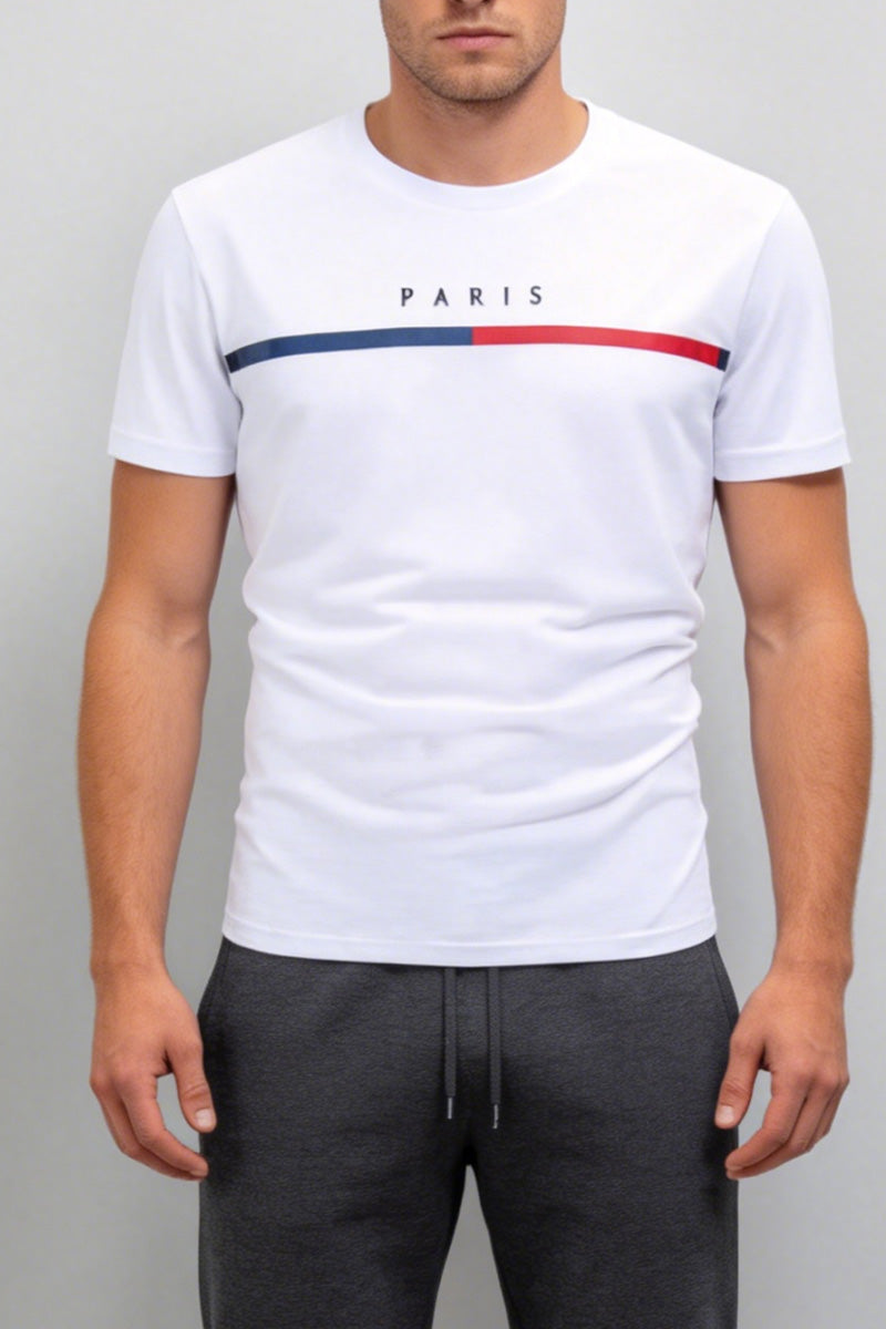 Quick Dry Crew Neck Short Sleeve T-Shirt