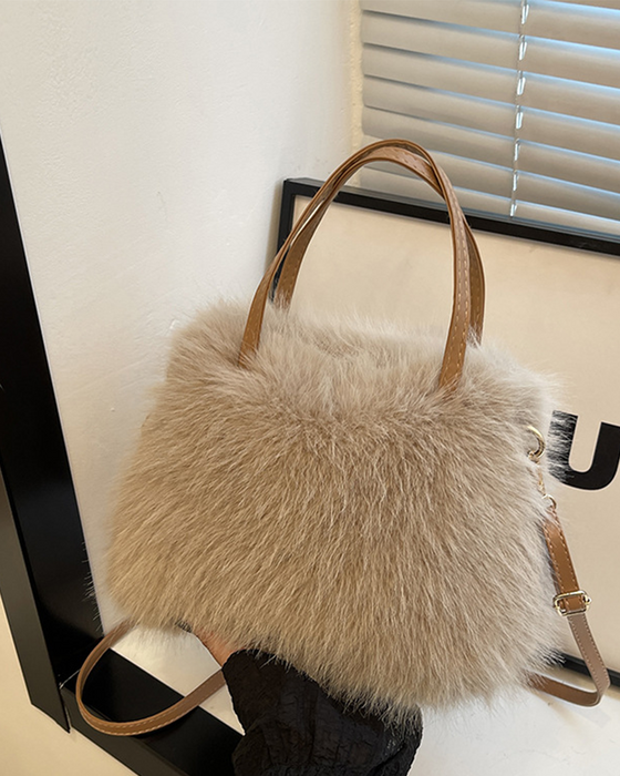 Fashion Plush Shoulder Bag