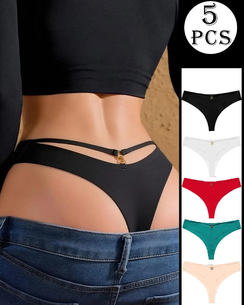 Women's Low Waist Underwear Set