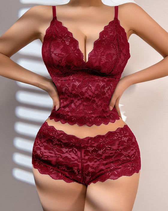 Sexy Lace Lingerie Set