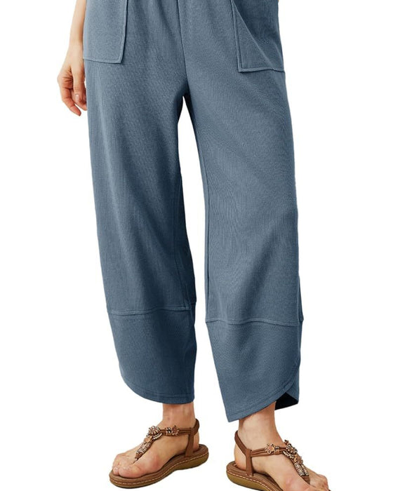 Women’S Harem Barrel Wide Leg Pants