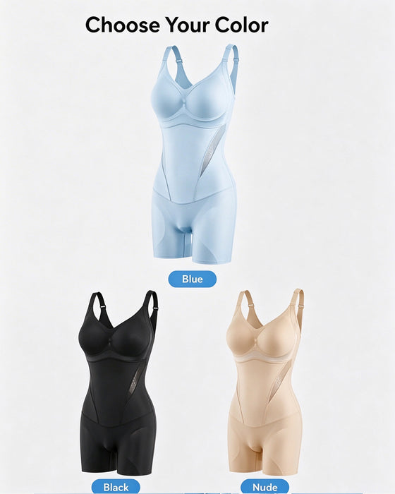 Cooling Tummy Control Butt-Lift Shapewear Bodysuit