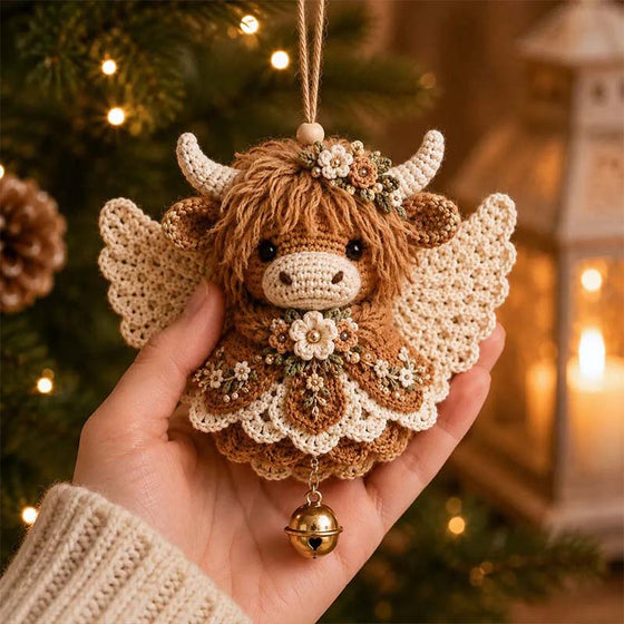 🪽 Animal Angel Crochet Ornament DIY Kit