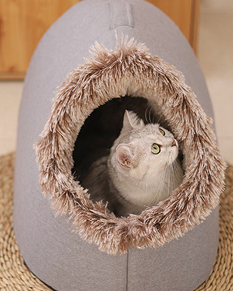 OFFWinter Warm Pet Cave Bed