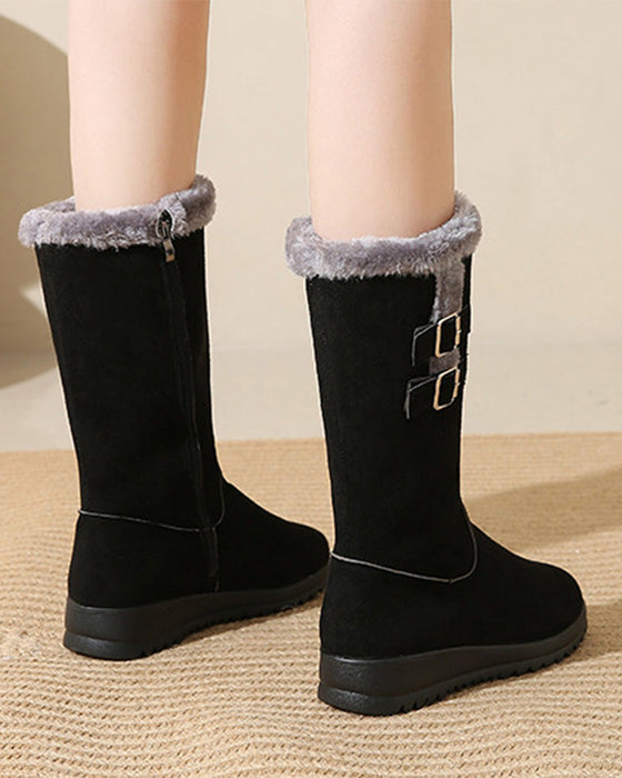 Women's Fashionable Ankle High Snow Boots