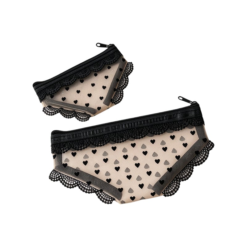 Heart-Shaped Triangular Bag