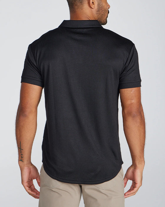Polo Collar Short Sleeve Men's T-Shirt