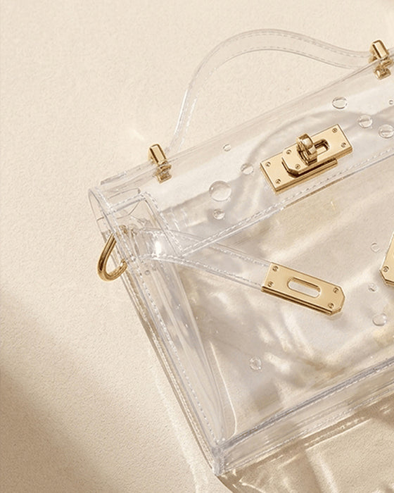 Women's Transparent Jelly Bag