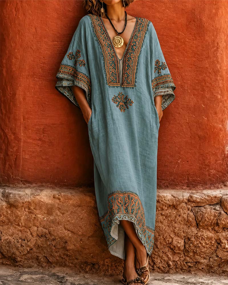 Bohemian Loose Casual Dress