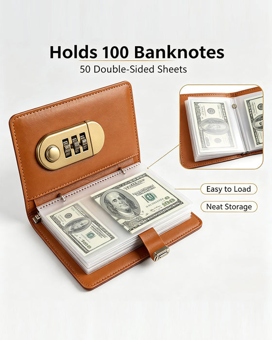 Combination Lock Cash Book