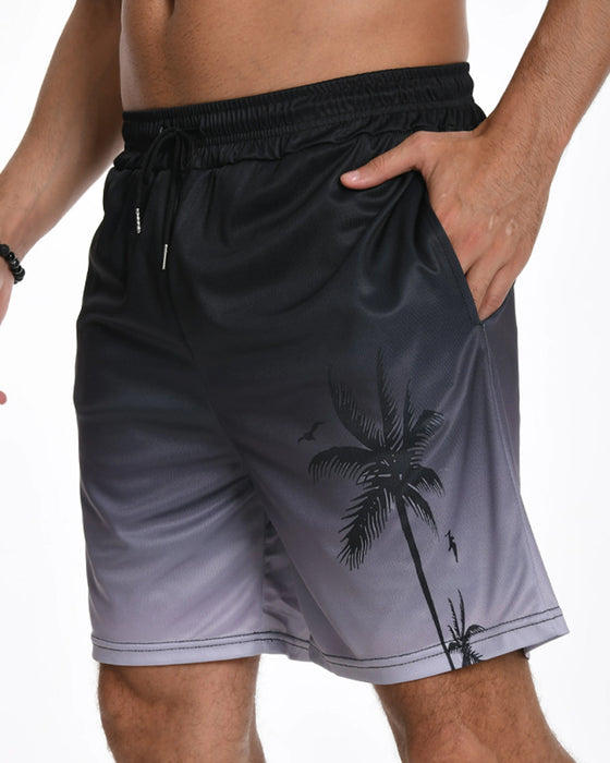 Men's Mid Waist Drawstring Shorts