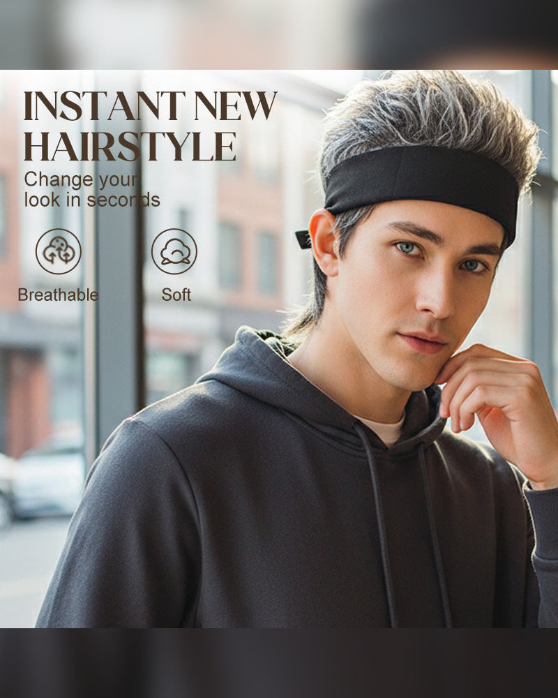 Men's Unisex Hip-Hop Style Wig Hat