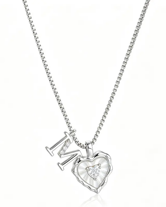 A–Z Micro Pave Letter Pendant Necklace