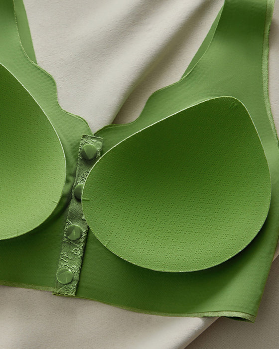 Comfort Front Closure & Wire-Free Seamless Bra