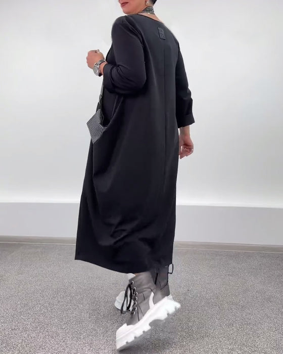 Casual Fashion Loose Halter Neck Dress