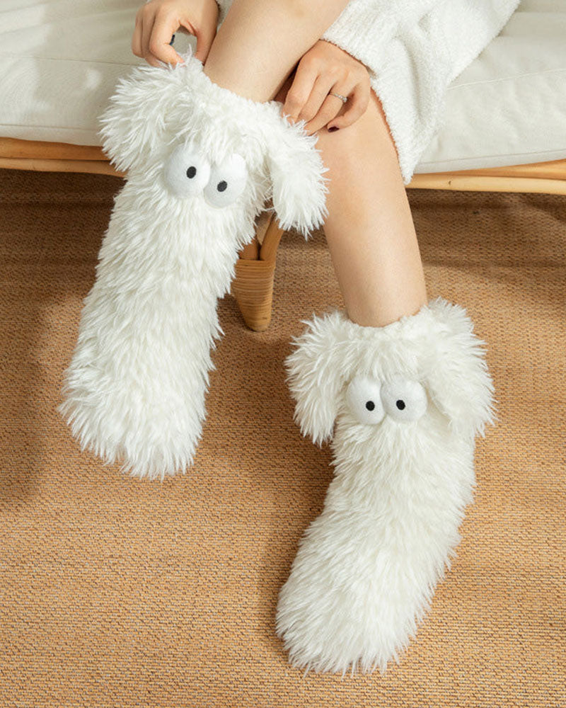 Winter Sherpa Floor Socks