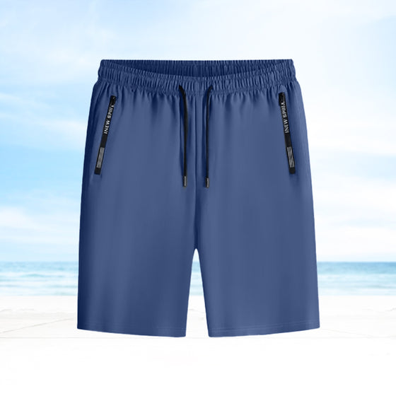 Unisex Ice Silk Quick Dry Stretch Shorts